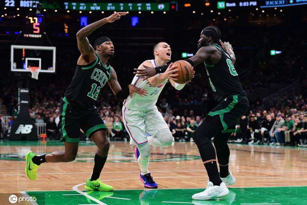 希罗25+6+9布朗24分塔图姆16分 热火终结凯尔特人9连胜